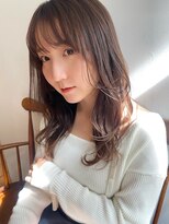 ガーランド (Garland)&nbsp;大人かわいいまろやかピンクベージュ/小顔シースルー前髪