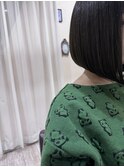 極上髪質改善/前下がりボブ