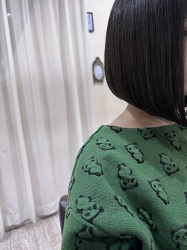 ラボヌールヘアーノーブル 新越谷店(La Bonheur hair noble) 極上髪質改善/前下がりボブ