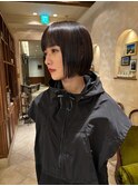 ミニボブ・大人ボブ・暗髪・銀座日比谷有楽町20代30代40代
