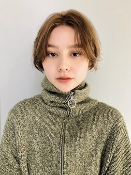 アンドレイ 表参道(andrey) 魅力倍増カール/セミディ/シアーカラー/姫カット/ダークアッシュ