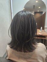 テーラヘアー 土気あすみが丘店(TELA HAIR)&nbsp;ミディアム×コントラストハイライト