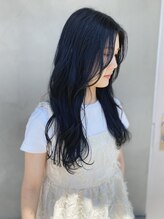ボブ (Hair salon BOB) 涼しげなブルーブラック