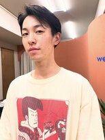 ウェルク(welc)&nbsp;メンズカット　波巻き　ツイスパ　韓国風　センターパート