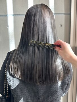 グラフ 立川(Graph.) オリーブグレージュ/オリーブ/ブリーチカラー