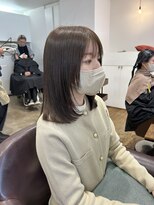 ルッツ(Lutz. hair design)&nbsp;12/5 セミディbob[犬山良慈]