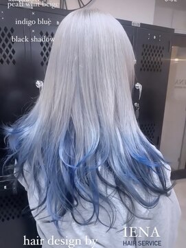 イエナ 渋谷(IENA) デザインカラーインナーカラーケアブリーチハイトーンブリーチ