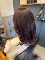 カフカ(KAFKA)&nbsp;ピンクブラウン　ミディアム　ブリーチ無し　【ムラカミヒナ】