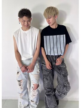 メンズサロン キング 枚方店(Men’s salon K!ng) 波巻きツイストスパイラルパーマ/フェザーパーマ/眉毛/メンズ