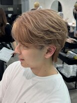 ジーニー 千葉(GENiE)&nbsp;ウルフ/センターパート/カルマパーマ/ニュアンスパーマ/古荘竜生