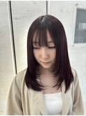 顔周りレイヤーカット
