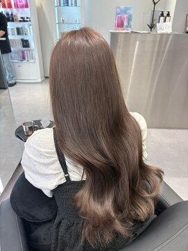 アルドーレフィエロ シンサイバシ(Ardore fiero shinsaibashi) ブリーチなしでできるヘーゼルベージュ♪10代20代30代