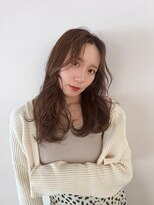 ゼスト 中野店(ZEST)&nbsp;【ZEST中野/Minami】ナチュラルブラウン×ふんわりレイヤー