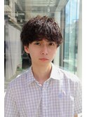 緩めシャドウパーマ