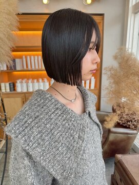 ユラギフロムユイマァル 水島店(YURAGI from YUIMARL) 似合わせボブ×顔周りレイヤー