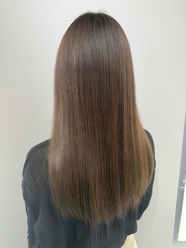 アン ビー(an B) 美髪_髪質改善_オリーブベージュ