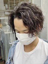 フィフス 大分(fifth)&nbsp;大分ツイストスパイラルパーマメンズパーマセンターパート30代