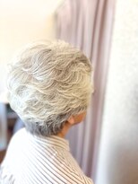 クロス(CROSS) トップふんわり/ひし形/60代70代/ミセスパーマ