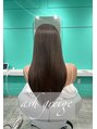 エアー 銀座タワー(AIR) 赤みを抑えたアッシュグレージュで上品な艶髪です