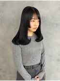 美髪黒髪姫カット☆