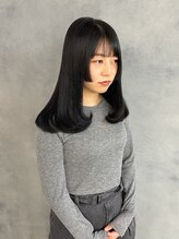 ボルジェ(Bolge)&nbsp;美髪黒髪姫カット☆