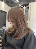 透明感ベージュ◎大人レイヤー