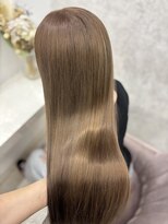 ラビス(Lovis)&nbsp;黒髪カタログ/オリーブグレー/小顔ヘア/ココアベージュ