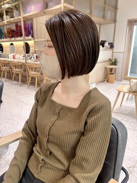 ゼストソエル(ZEST soell) 立川/ボブ/ブラウンカラー/大人可愛い