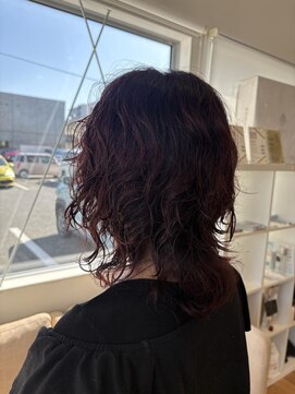 【Hiroデザイン】ウルフパーマ×ボルドールビー