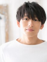 モッズヘアメン 札幌月寒店(mod's hair men) 20代30代アッシュブラック爽やか就活フェザーマッシュq札幌月寒