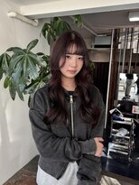 サラジュ 西宮北口店(SARAJU) #ピンクブラウン#透明感カラー