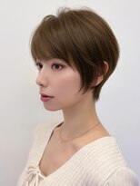 ルージュシー(RU10C) 丸みショートボブ/レイヤーショートボブ/ハンサムショート