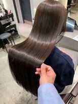 フォト 新宿(foto)&nbsp;縮毛矯正/髪質改善/イメチェン/ピンクベージュ/前髪/新宿