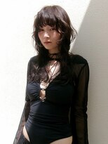 ニコ サガ(NIKO Saga)&nbsp;佐賀市/大人かわいいハッシュカット/レイヤーカット/寒色カラー
