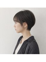 アンリエラ(Unliera)&nbsp;くびれショート/ショートボブ/アッシュブラウン/松山美容室