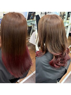 ビー ファーストフラッグス 鹿児島本店(Bee 1st FLags) グラデーションカラー《Bee1st by SHOKO》