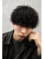 メンズサロン アネロ 名駅(Men's salon anhelo)&nbsp;メンズカット×ツイストスパイラルパーマ×シャドウパーマ