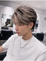 キング 京橋店(K!ng)&nbsp;レイヤーカットブリーチなしダブルカラーハッシュカット韓国