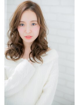 ローマ ギンザ(ROMA Ginza) 『ROMA』冬こそ透明感♪ミルクティーカラー大人無造作ウェーブ