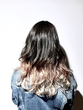 アディクト 綾瀬(ADDICT) 【ADDICT_YuuYa】ヌーディーグラデーション_グレージュエアリー