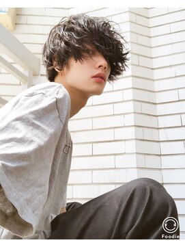 シン(syn) クラウドマッシュセミウエット ビジカジ マット 無造作ショート