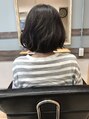 アグ ヘアー アイビー 函館石川店(Agu hair ivy) 柔らかなボブヘアースタイリング簡単冬に柔らかなスタイル