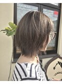 透け感重視アッシュベージュ【michita】