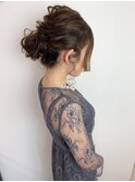 シニヨンヘアアレンジ☆
