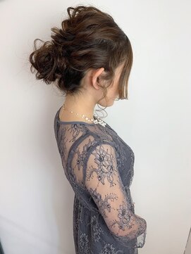 ヘアー アトリエ アンジー(Hair Atelier Angee) シニヨンヘアアレンジ☆