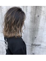 アンルーク ヘア(+1 unluke hair) [+1unluke]2024-SS/balayage×cashmere Gray