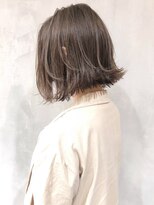 グレージュレイヤー_ココアブラウンフリンジウェーブ_ba297392