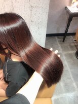 ロンド シャルム 吉祥寺(Lond charme)&nbsp;【吉祥寺美容室Lond】ラベンダーショコラベージュ髪質改善ロング