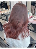 ゲーム 原宿店(GAME)&nbsp;ブリーチなしピンク/ダブルカラー/オージュア/髪質改善/原宿