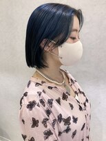 ルル(LuLu by KENJE)&nbsp;ネイビーブルー【藤沢/艶髪/ヘッドスパ/髪質改善/イノアカラー】